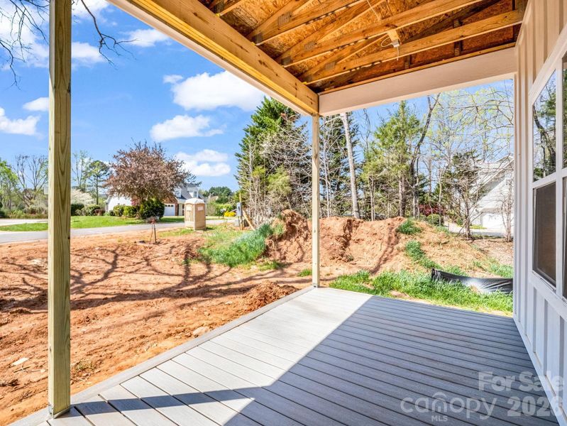 Exterior details and patio area of a home in , Rutherfordton (Image 11).