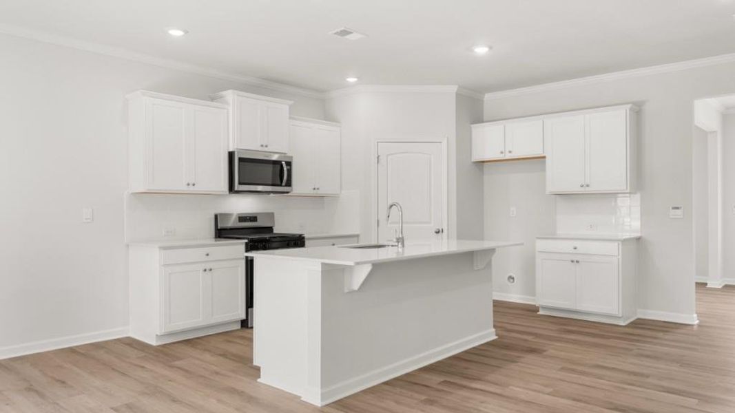 Furnished interior view inside a new home in Liberty Crossing, Braselton (Image 5).