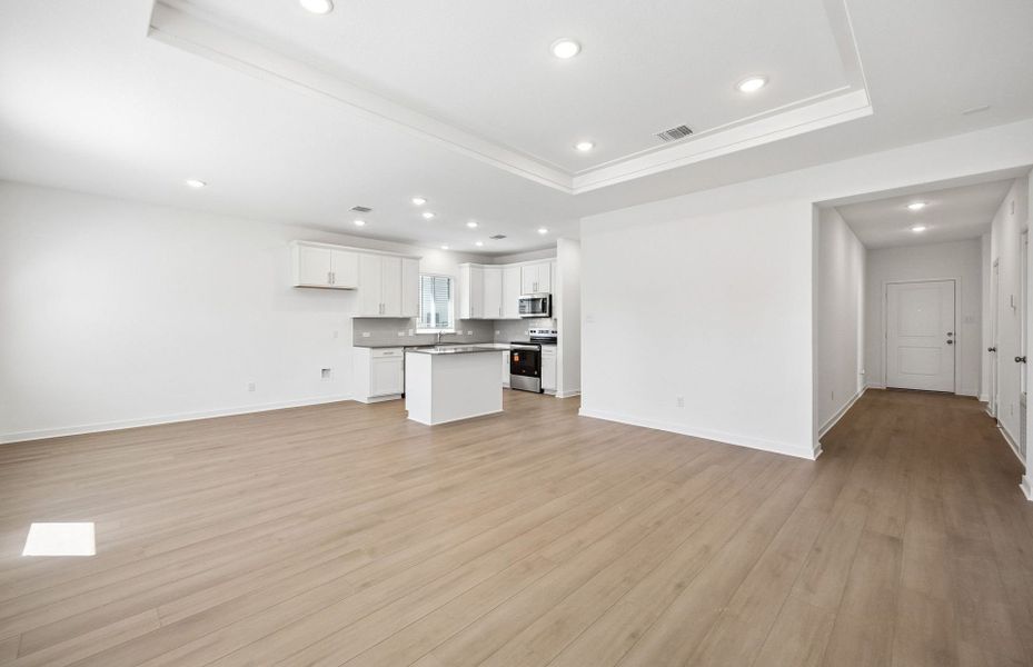 Spacious, unfurnished interior of a new home in Skyview, Belton (Image 13). Spacious, unfurnished interior of a new home in Skyview, Belton (Image 13).