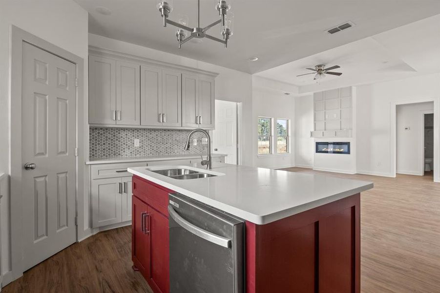 Furnished interior view inside a new home in , Pittsburg (Image 4). Furnished interior view inside a new home in , Pittsburg (Image 4).