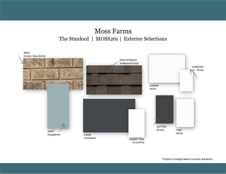 Sample of building materials used in homes in Moss Farm, White House (Image 47).