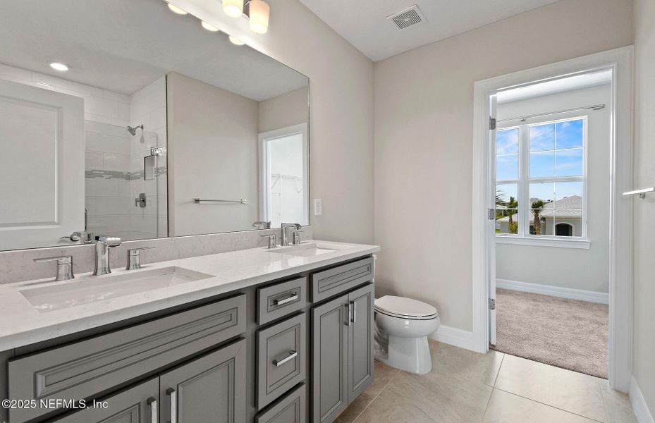 Furnished interior view inside a new home in The Preserve at Bannon Lakes, St. Augustine (Image 7).