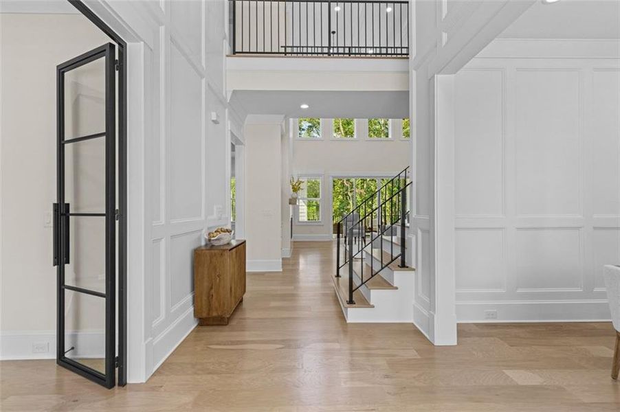 Furnished interior view inside a new home in , Winder (Image 57).