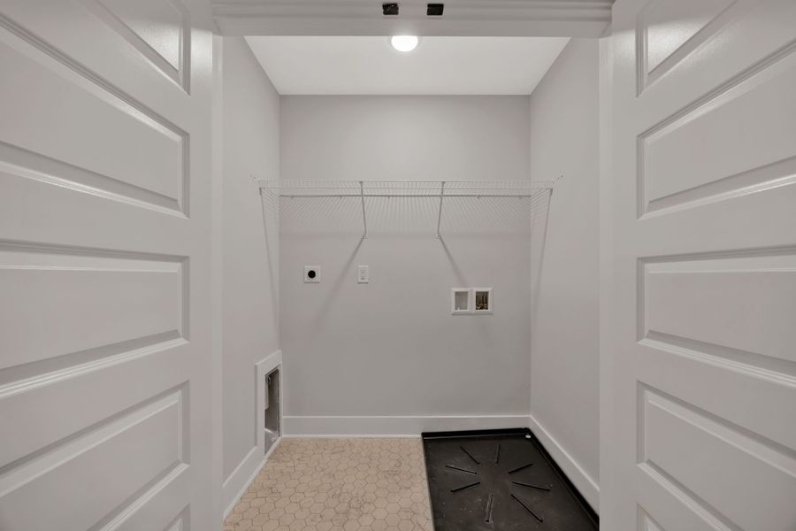 Representative unfurnished interior of a home built from the Gayle by Parkside Builders in The Parks of Mill Town, Chattanooga (Image 29). Representative unfurnished interior of a home built from the Gayle by Parkside Builders in The Parks of Mill Town, Chattanooga (Image 29).