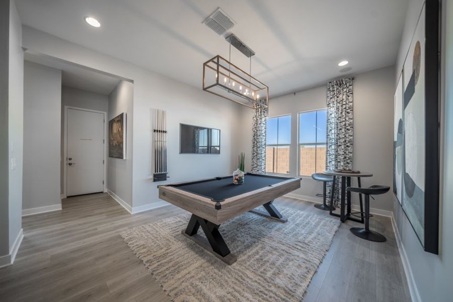Furnished interior view inside a new home in Legado, Queen Creek (Image 6).