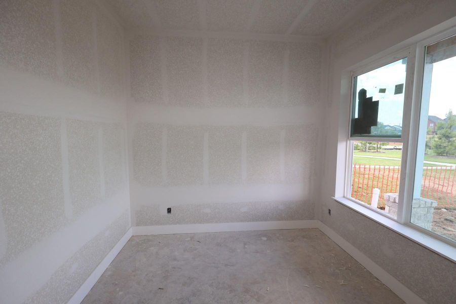 In-progress construction of a new home in Elyson - Grove Row Collection, Katy, TX (Image 13).