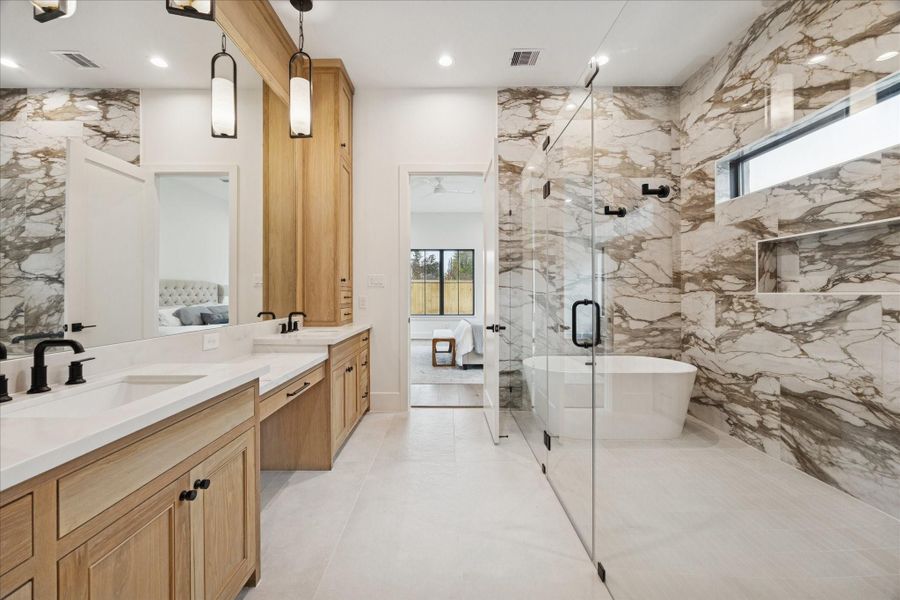 Furnished interior view inside a new home in , Spring Valley Village (Image 6). Furnished interior view inside a new home in , Spring Valley Village (Image 6).