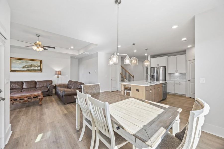 Furnished interior view inside a new home in The Cottages Of Lake Lanier, Gainesville (Image 15).