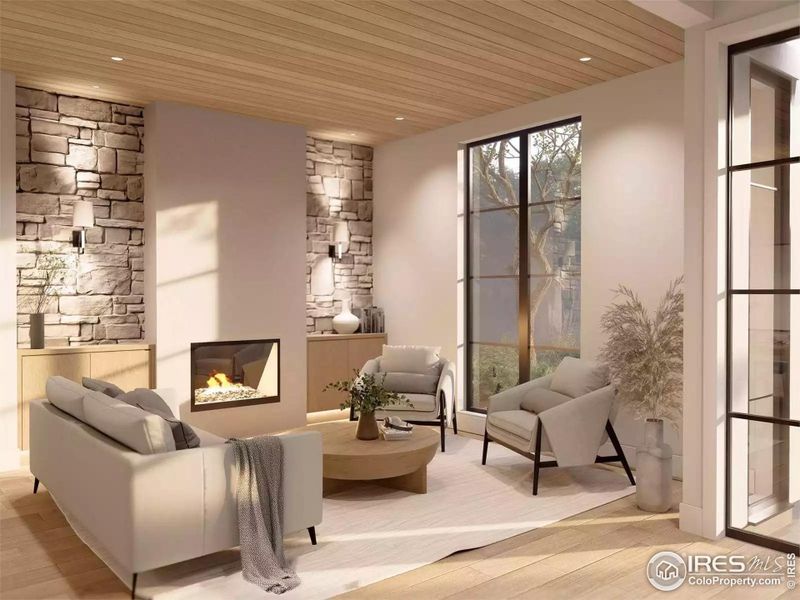 PHOTOS NOT OF ACTUAL HOME. Concept of Living Room