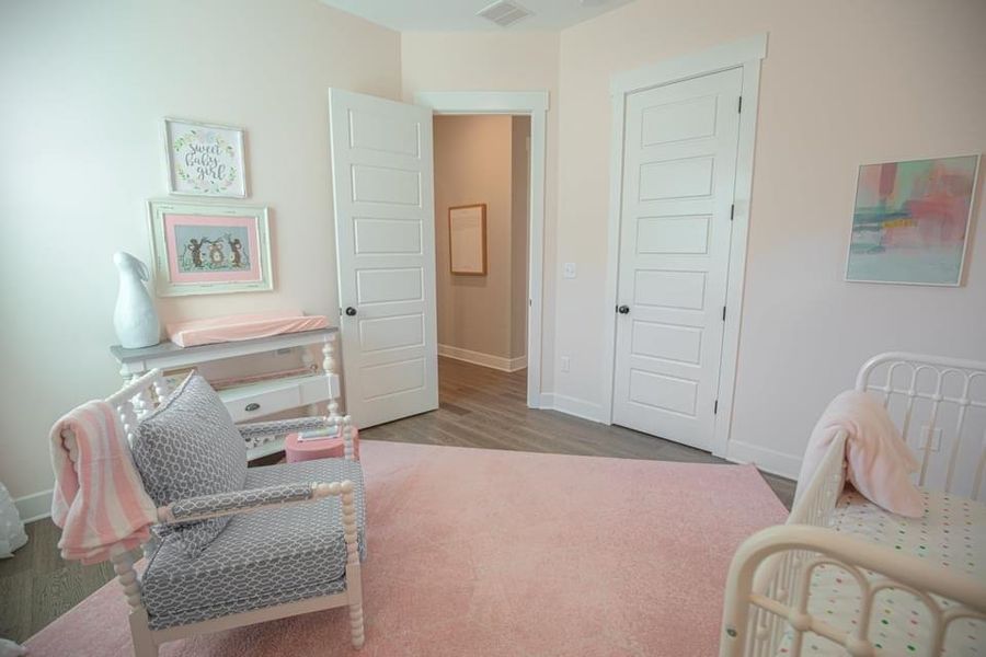 Furnished interior view inside a new home in Myers Park, Arlington (Image 11).