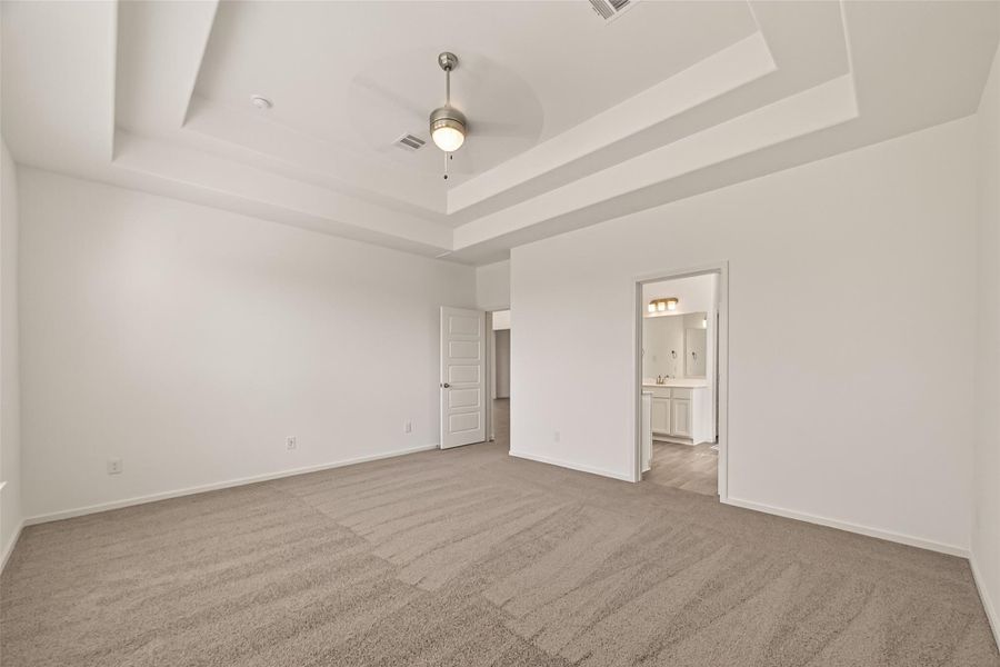 Spacious, unfurnished interior of a new home in Rates starting as low as, Iowa Colony (Image 29).