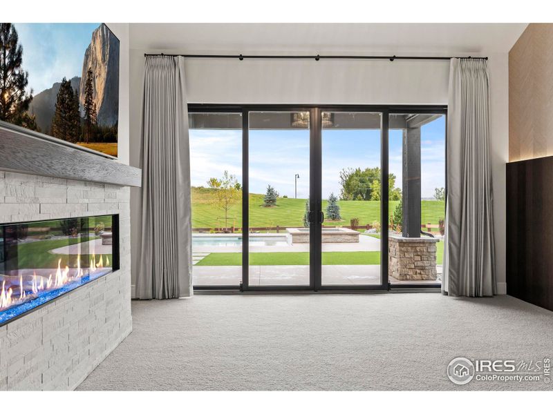 Primary Bedroom with Pool View Primary Bedroom with Pool View