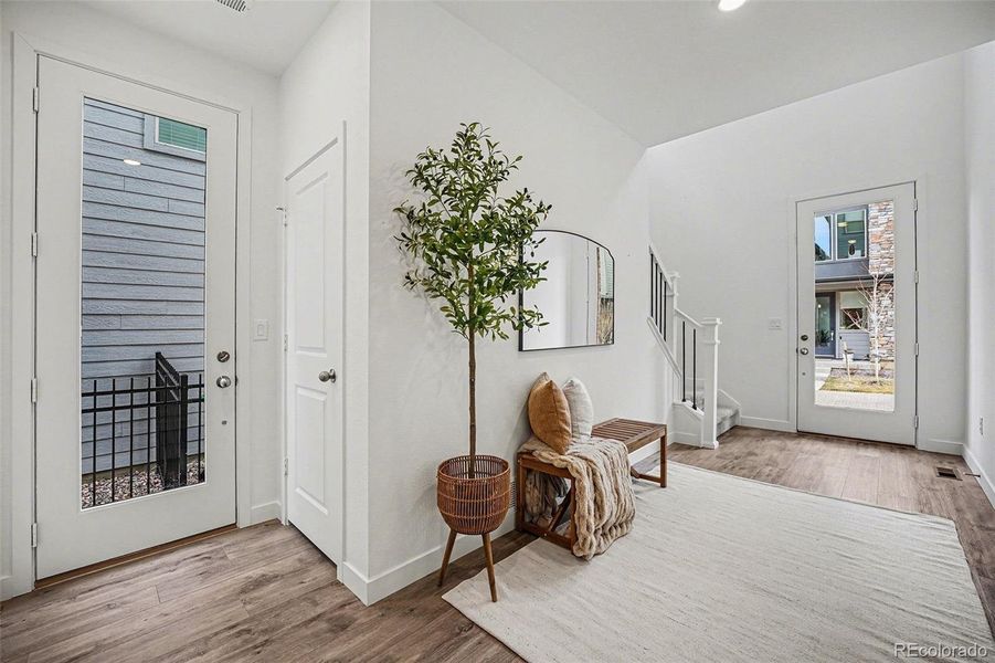 Furnished interior view inside a new home in Red Rocks Ranch, Morrison (Image 18).
