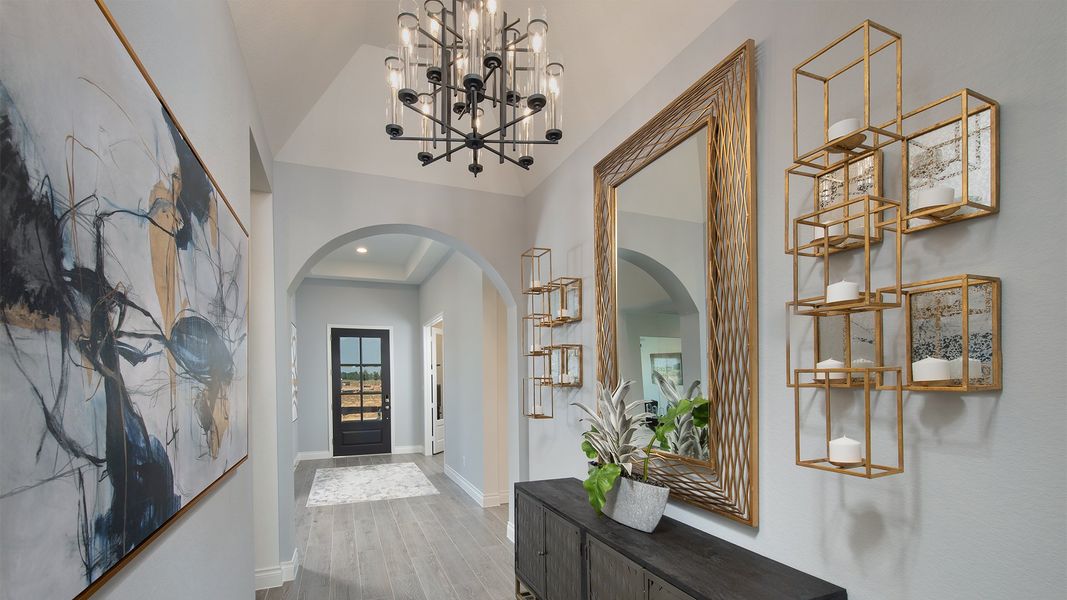 Furnished interior view inside a new home in Candela, Richmond (Image 89).