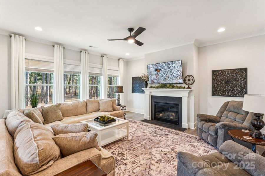 Furnished interior view inside a new home in , Indian Trail (Image 27). Furnished interior view inside a new home in , Indian Trail (Image 27).