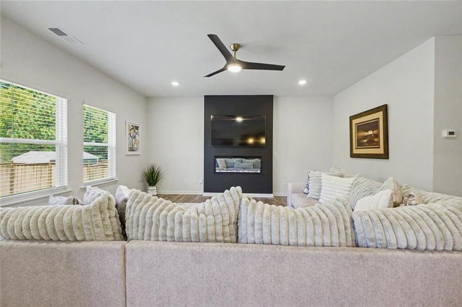 Furnished interior view inside a new home in Arrington, Adairsville (Image 35).