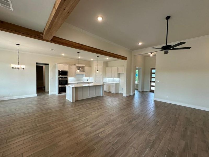 Spacious, unfurnished interior of a new home in Fannin Ranch, Leonard (Image 19).