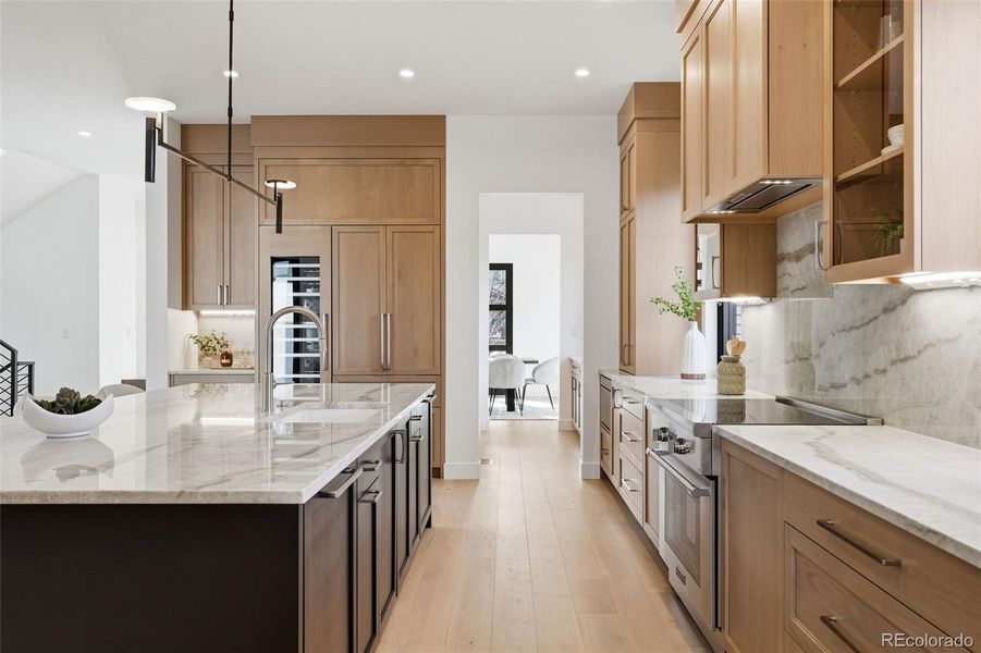 Furnished interior view inside a new home in , Denver (Image 7).