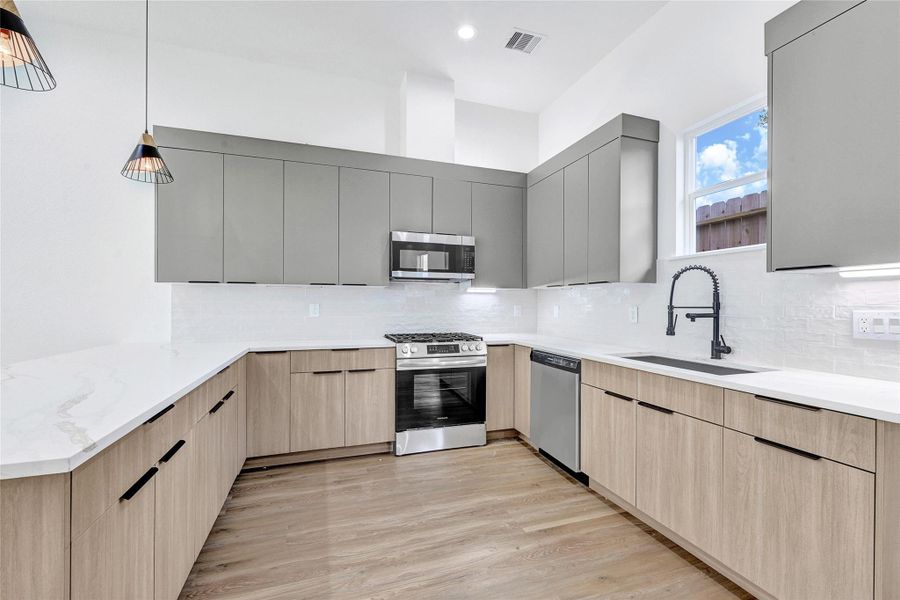 Furnished interior view inside a new home in , Houston (Image 13). Furnished interior view inside a new home in , Houston (Image 13).