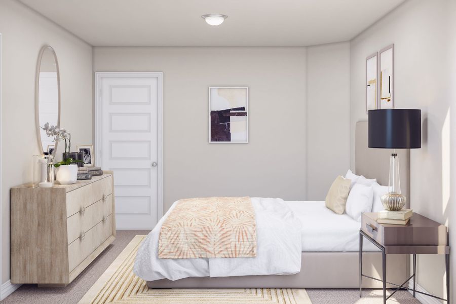 Furnished interior view inside a new home in Mason Woods, Cypress (Image 17). Furnished interior view inside a new home in Mason Woods, Cypress (Image 17).