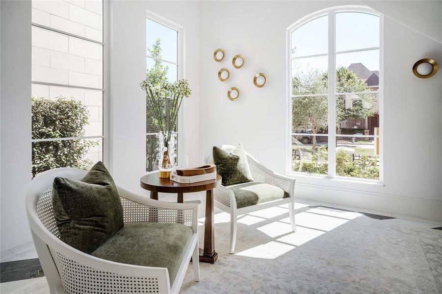 Furnished interior view inside a new home in , Southlake (Image 23).