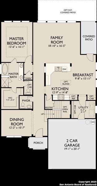 2D floor plan layout of this home in Megan's Landing 50's, Castroville, TX (Image 5). 2D floor plan layout of this home in Megan's Landing 50's, Castroville, TX (Image 5).