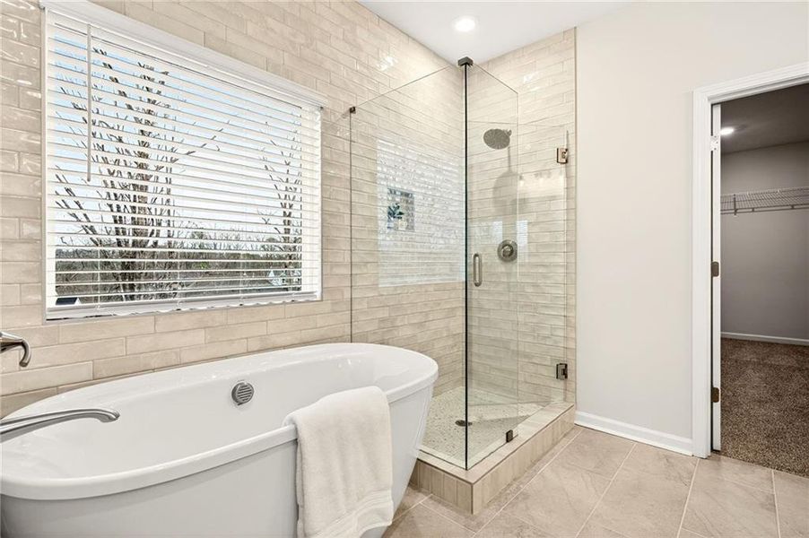 Furnished interior view inside a new home in River Rock, Ball Ground (Image 5).