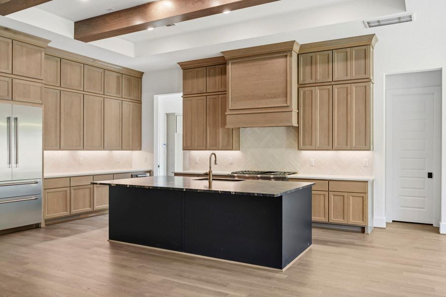 Furnished interior view inside a new home in , Houston (Image 8).