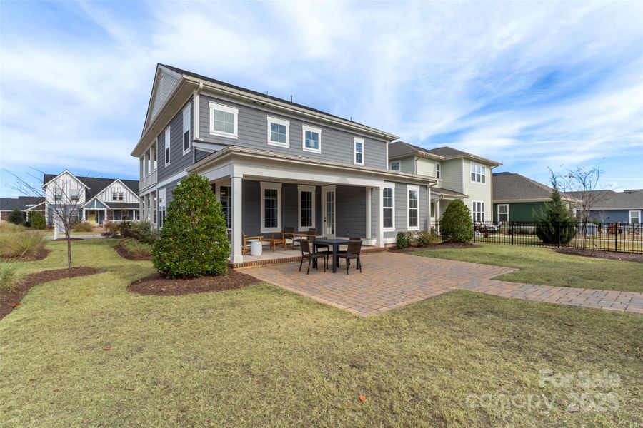 Exterior details and patio area of a home in Riverwalk, Rock Hill (Image 4).