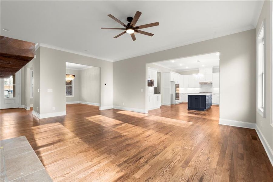 Spacious, unfurnished interior of a new home in , Powder Springs (Image 16). Spacious, unfurnished interior of a new home in , Powder Springs (Image 16).
