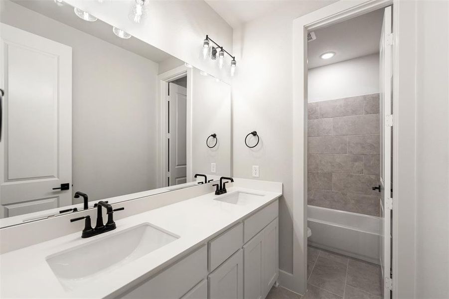 Furnished interior view inside a new home in Vista Oaks Estates, Royse City (Image 5).