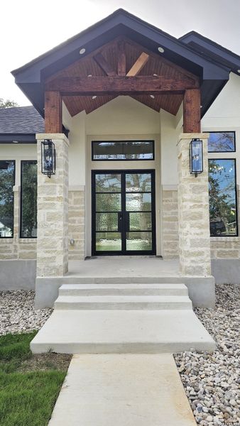 Exterior details and patio area of a home in , Adkins (Image 33). Exterior details and patio area of a home in , Adkins (Image 33).