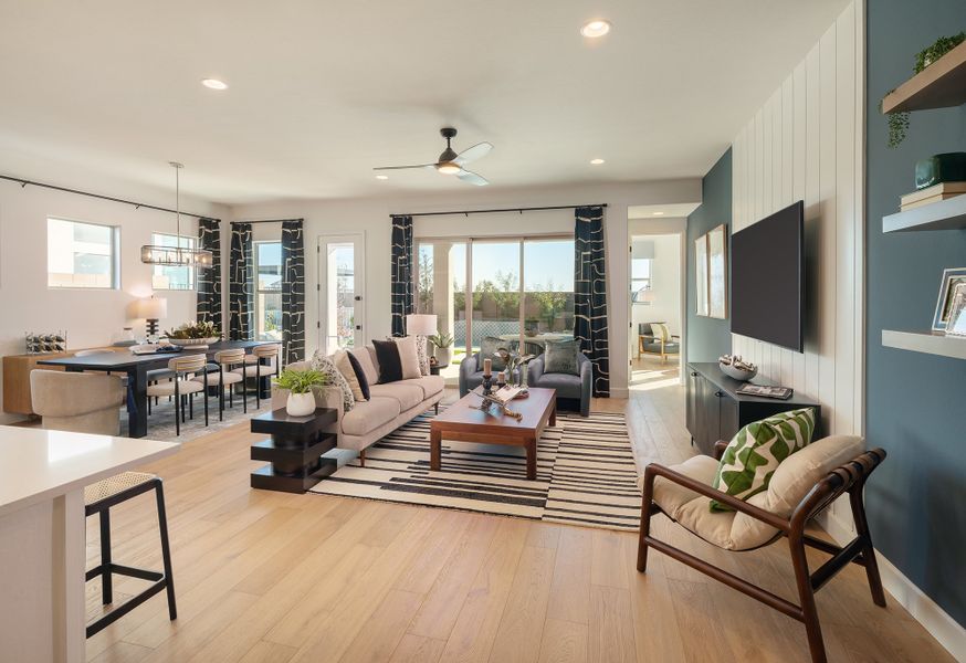 The Monticello - Family Room