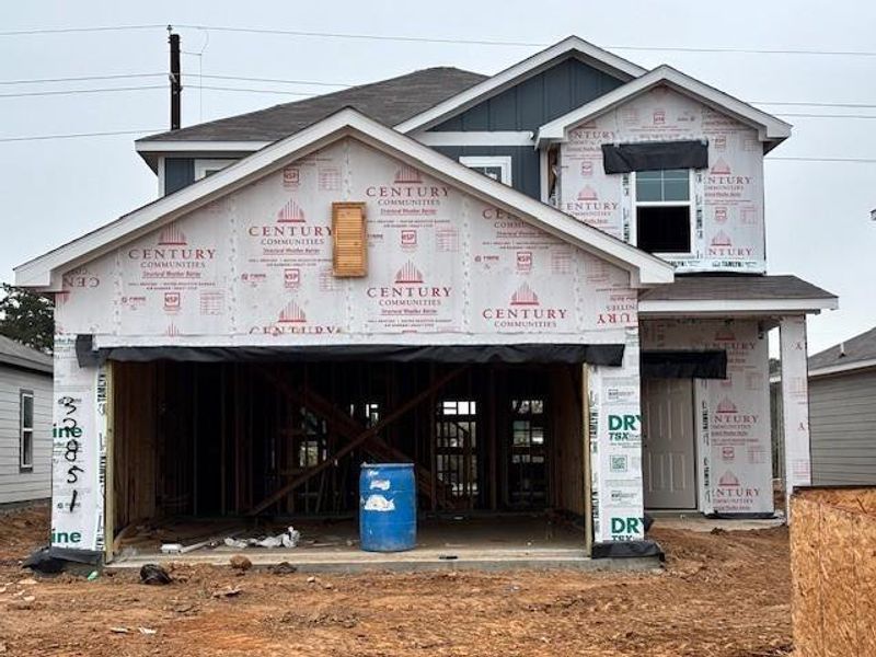 In-progress construction of a new home in Laurel Farms, Brookshire, TX (Image 20). In-progress construction of a new home in Laurel Farms, Brookshire, TX (Image 20).