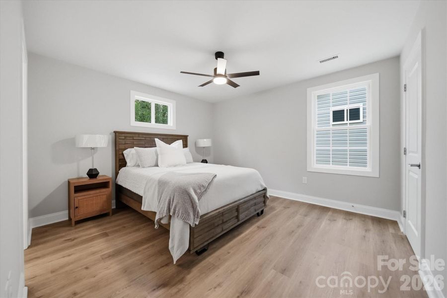 Furnished interior view inside a new home in , Hickory (Image 8).