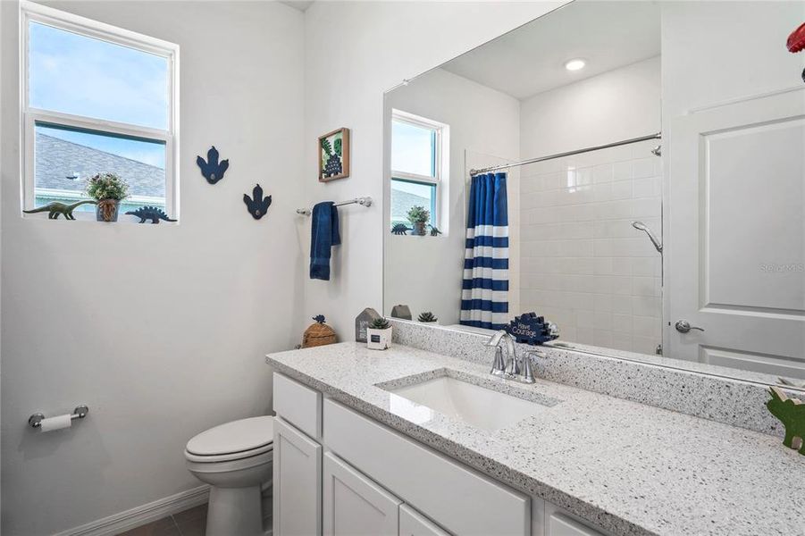 Furnished interior view inside a new home in Towns at Woodsdale, Wesley Chapel (Image 9).