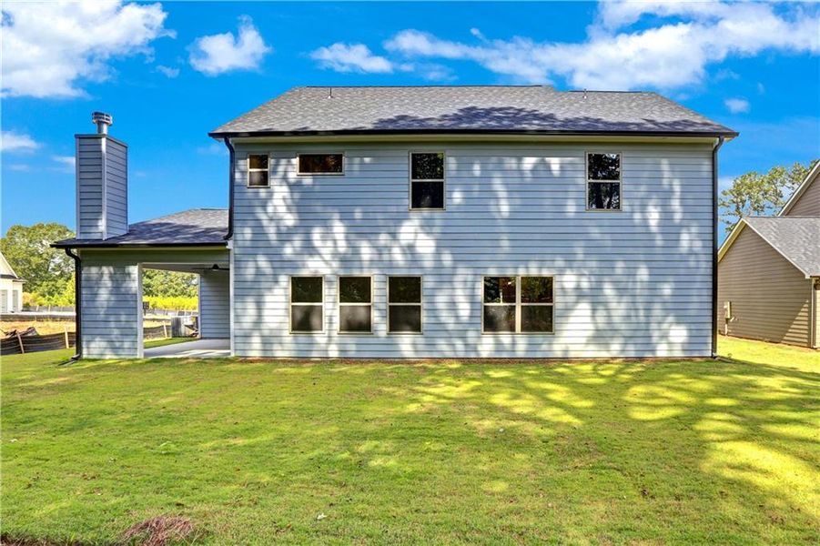 Exterior details and patio area of a home in , Lawrenceville (Image 3).