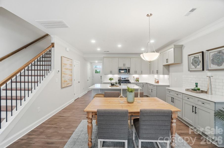 Furnished interior view inside a new home in Harrisburg Village, Harrisburg (Image 16).
