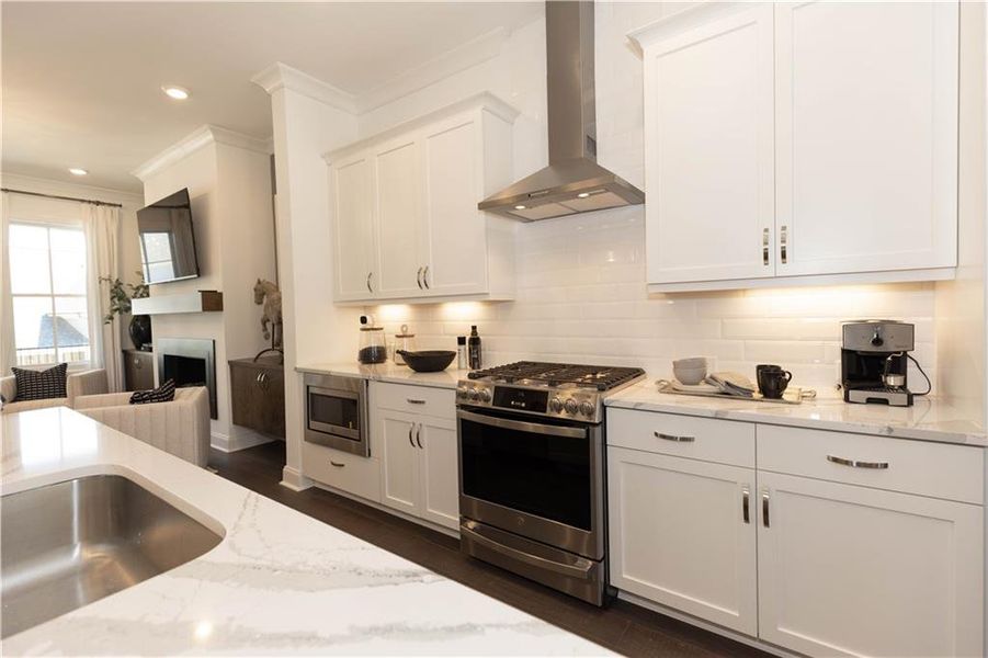 Furnished interior view inside a new home in Waterside Condos, Peachtree Corners (Image 36).