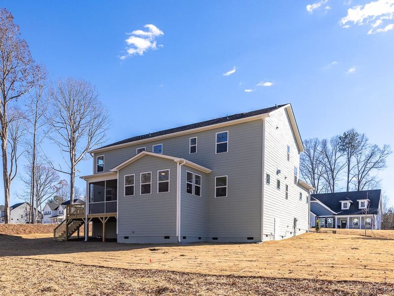 Exterior details and patio area of a home in Laneridge Estates, Raleigh (Image 3).
