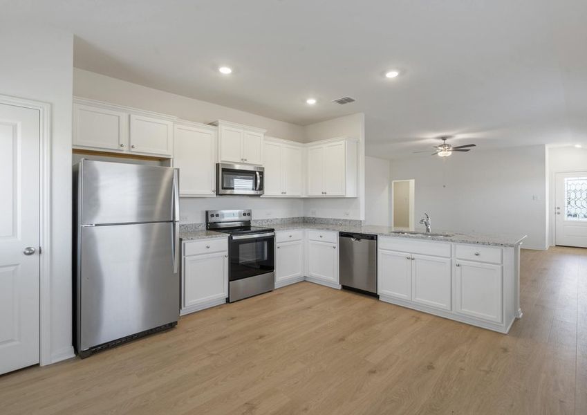 Chef-ready kitchen with all applainces included