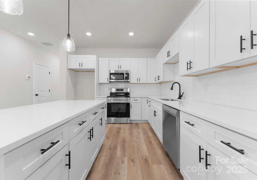 Furnished interior view inside a new home in , Charlotte (Image 7).