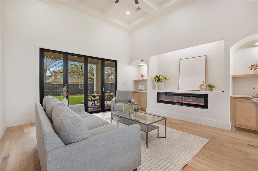 Furnished interior view inside a new home in , Richardson (Image 14).