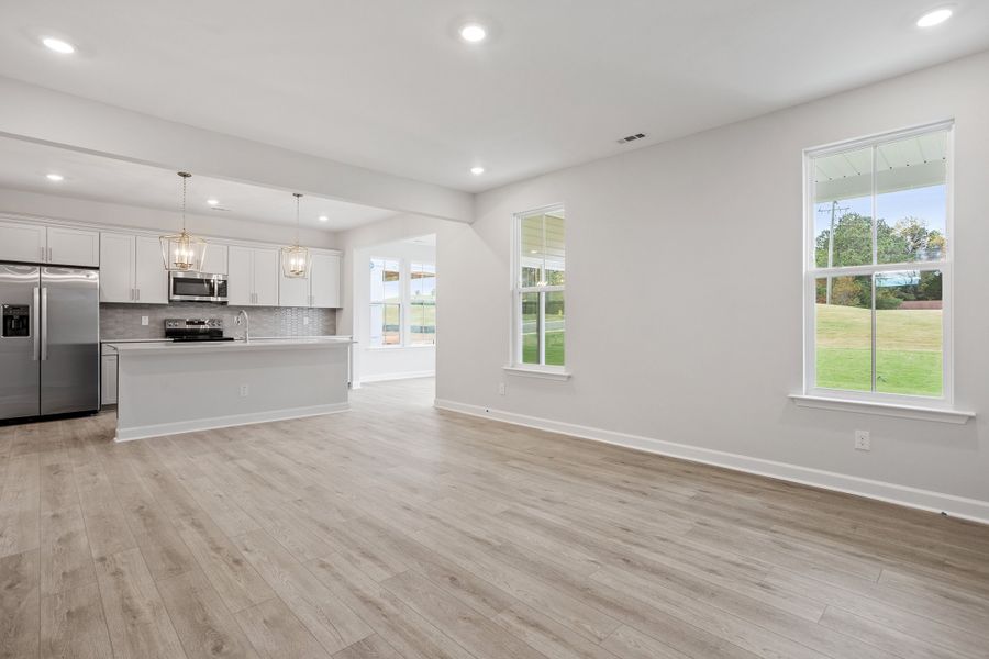 Spacious, unfurnished interior of a new home in Renaissance at White Oak, Garner (Image 15).