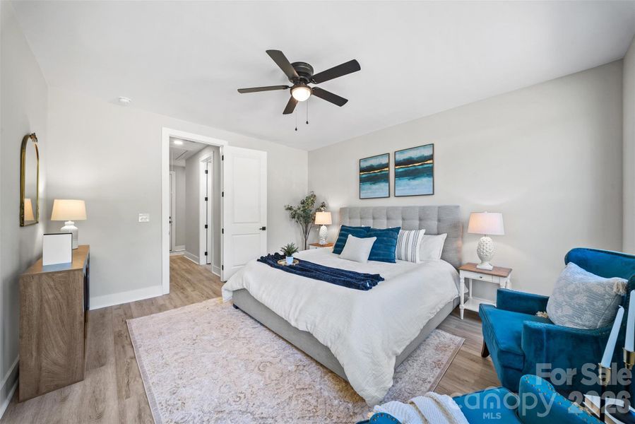 Furnished interior view inside a new home in , Concord (Image 29).
