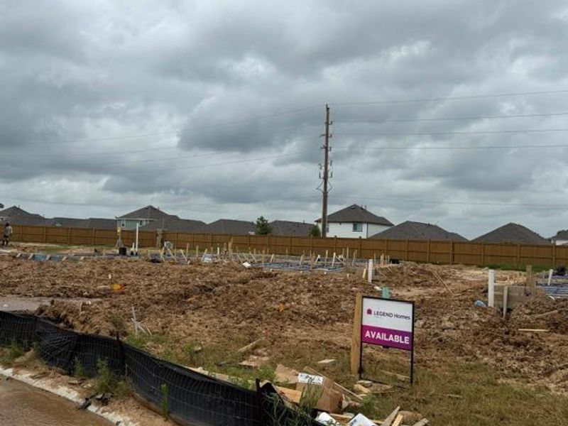 Site preparation for new homesites in Bluestem, Brookshire (Image 18).