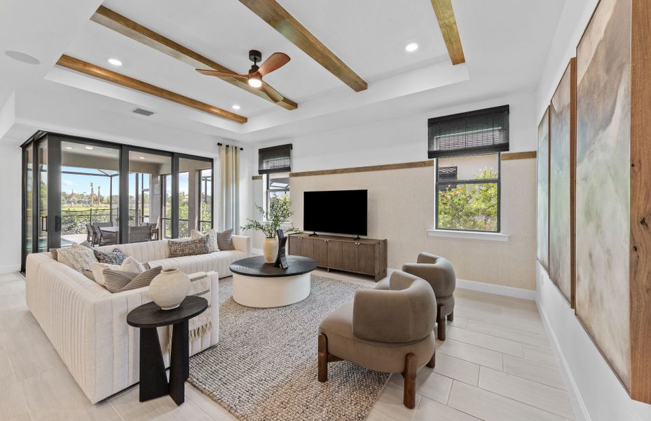 Spacious gathering room Spacious gathering room