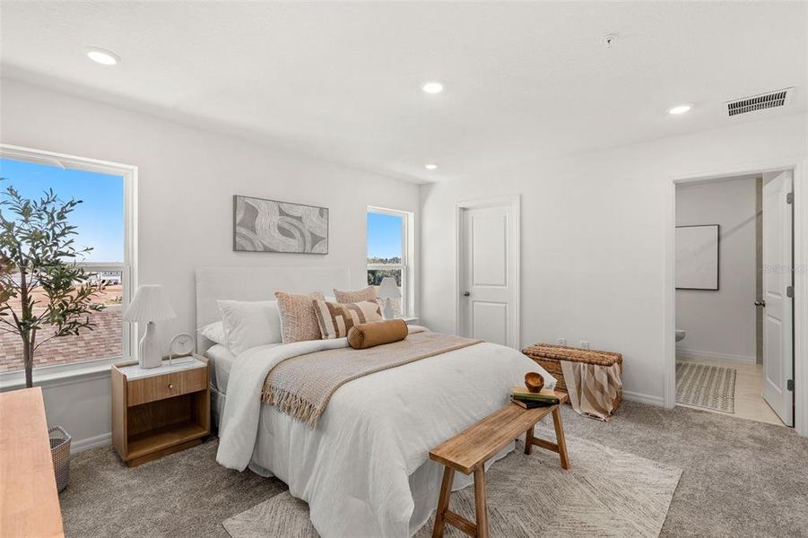 Furnished interior view inside a new home in , Apopka (Image 24).