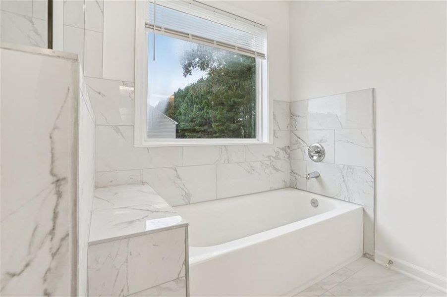 Furnished interior view inside a new home in , Fairburn (Image 10).