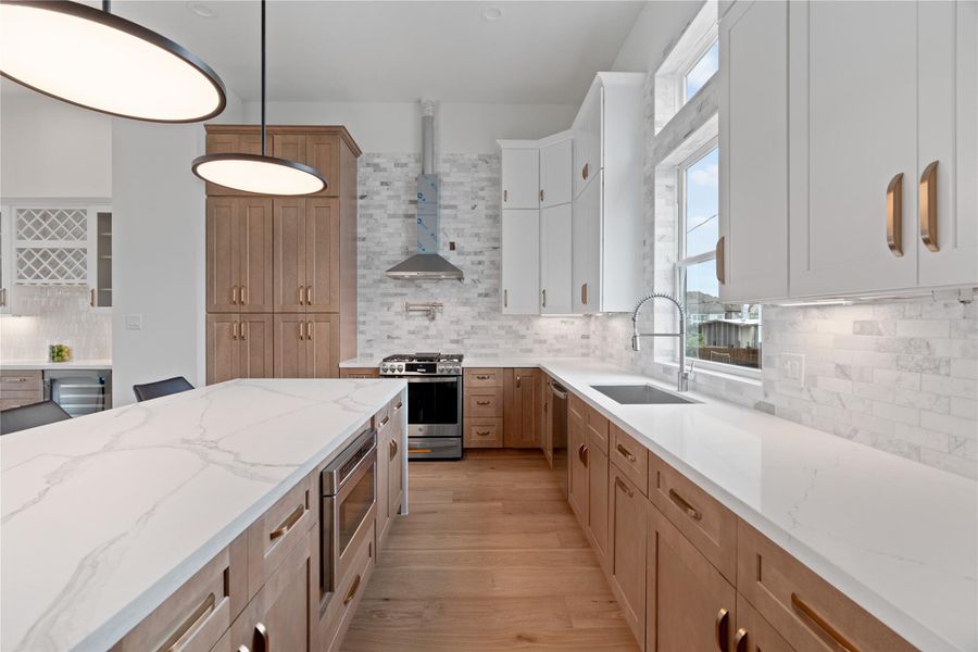 Furnished interior view inside a new home in , Houston (Image 11).